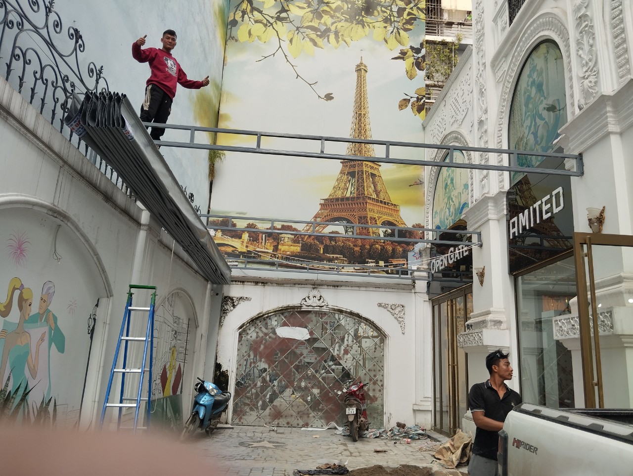 Báo giá mái bạt xếp lượn sóng giá rẻ phù hợp với mọi yêu cầu