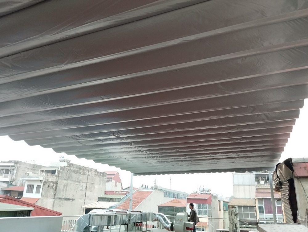 Báo giá mái hiên quay tay mẫu mã đẹp giá rẻ