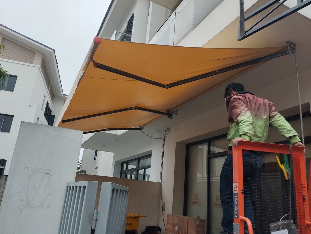 Đơn vị lắp đặt mái hiên giá rẻ Hà Nội chuyên nghiệp uy tín