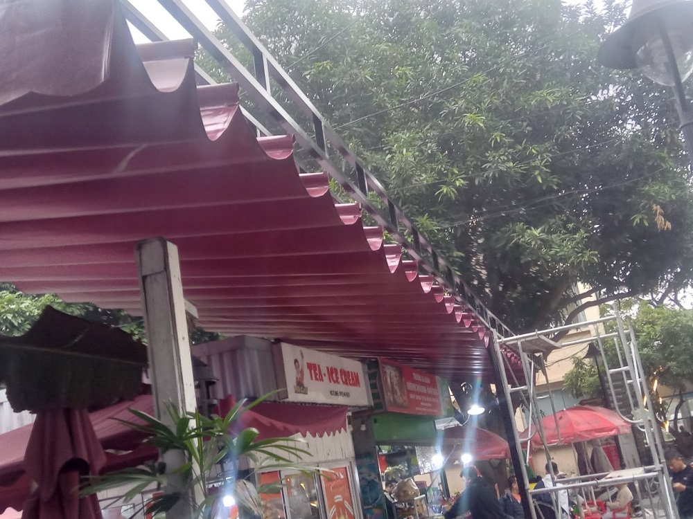 Mai che di dong bạt xếp Hà Nội giá rẻ được ưa chuộng với tính năng linh hoạt