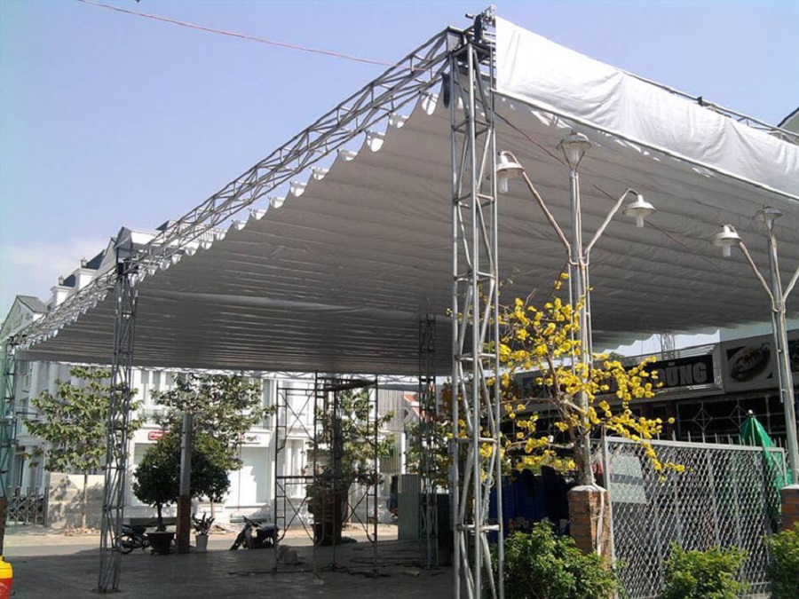 Mái xếp di động chất lượng giá rẻ tại Siêu thị Hoà Phát