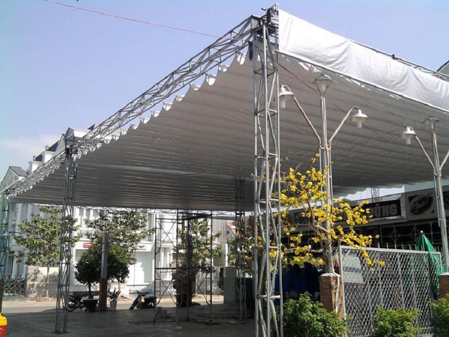 Mái xếp di động chất lượng giá rẻ tại Siêu thị Hoà Phát