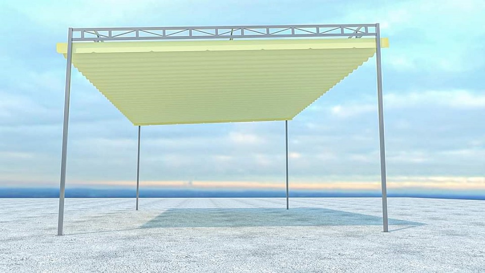 Mái xếp giá rẻ Siêu thị Hoà Phát uy tín chất lượng nhất Hà Nội