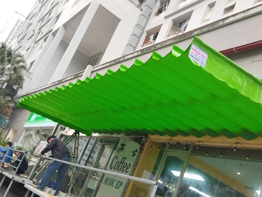 Siêu thị Hoà Phát báo giá bạt mái xếp tốt nhất trên thị trường