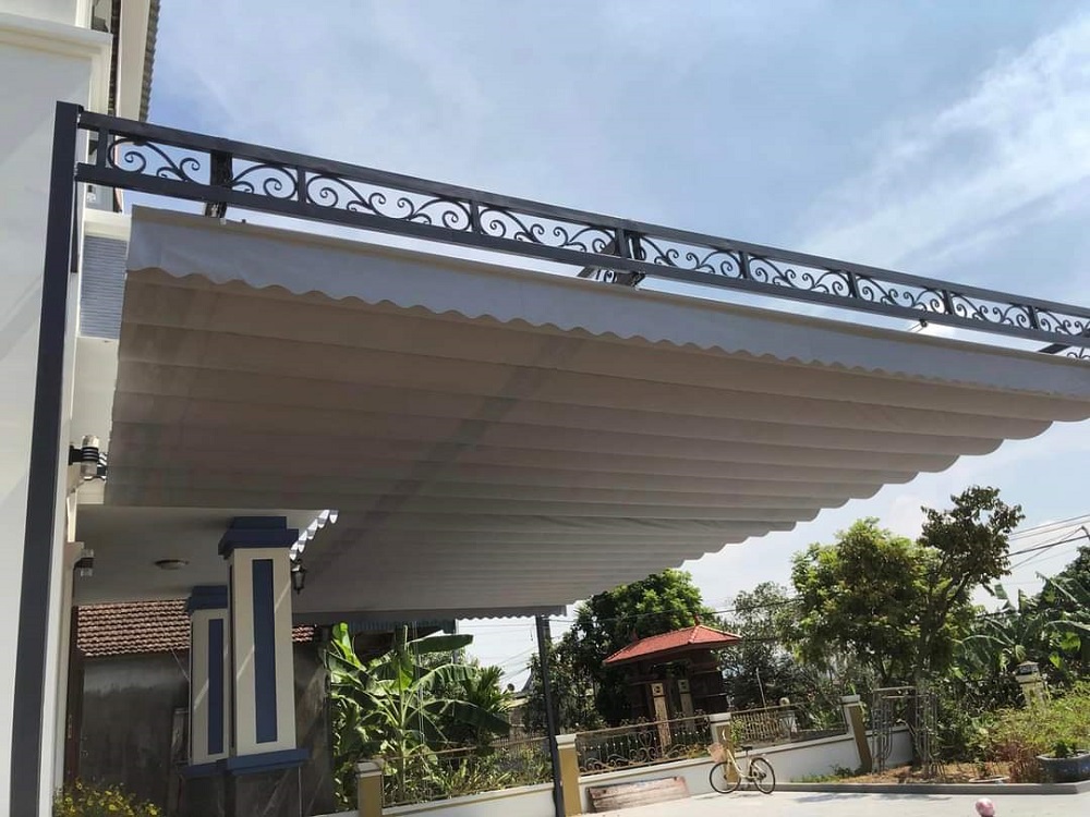 Siêu thị Hoà Phát có giá làm mái che bạt kéo tốt nhất trên thị trường