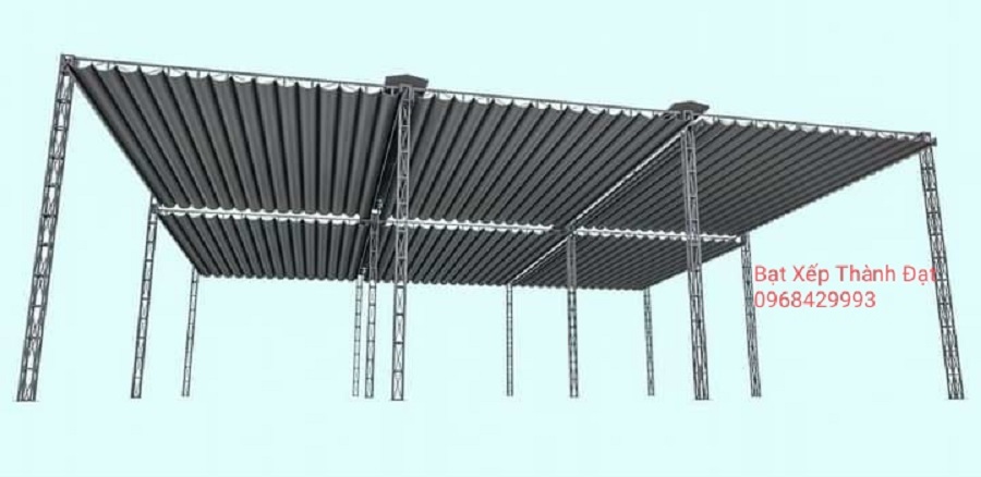 Top 3 đơn vị lắp đặt mái xếp di động giá rẻ Hà Nội uy tín nhất